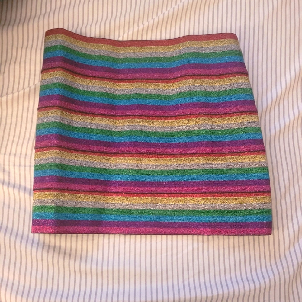 Lovely Day Neon Mini Elastic Skirt - Picture 1 of 5